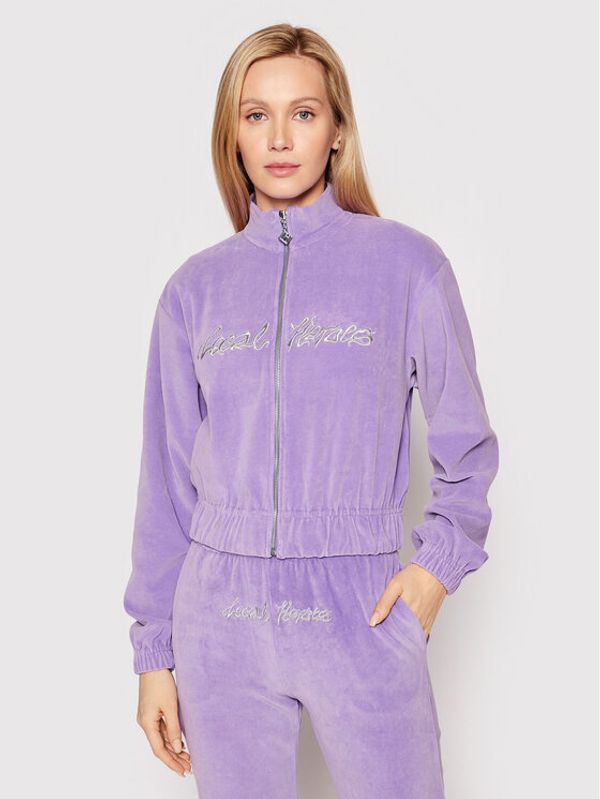 Local Heroes Local Heroes Суитшърт Cyber Princess SS22S0014 Виолетов Relaxed Fit