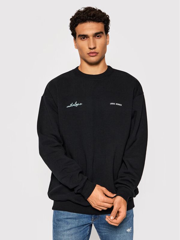 Local Heroes Local Heroes Суитшърт Emotional Mind AW21S0102 Черен Regular Fit