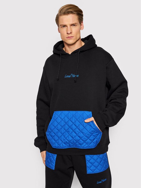 Local Heroes Local Heroes Суитшърт Lh SS22S0050 Черен Oversize
