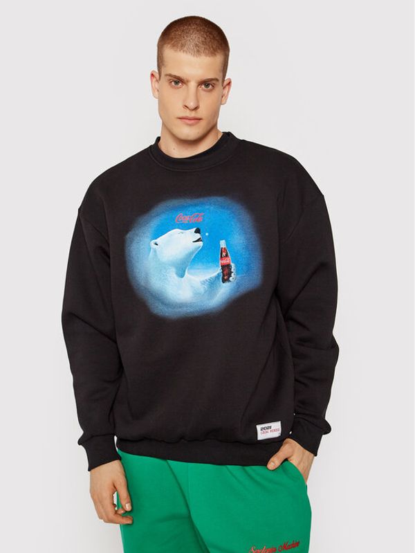 Local Heroes Local Heroes Суитшърт Polar Bear LHCCS016 Черен Oversize