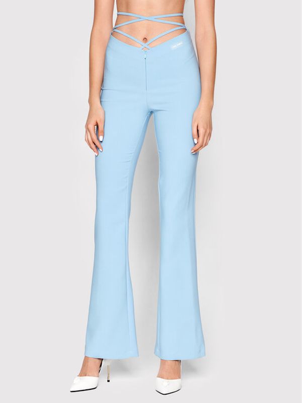 Local Heroes Local Heroes Текстилни панталони Angel SS22P0008 Син Slim Fit