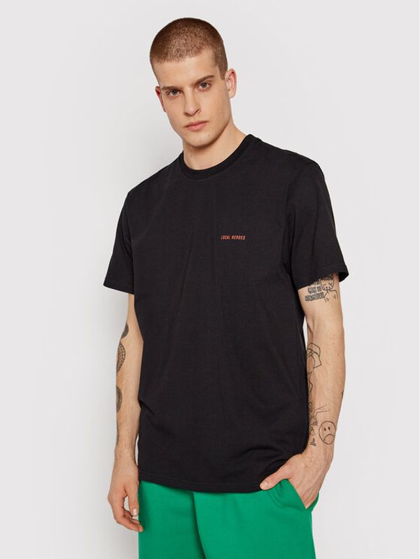 Local Heroes Local Heroes Тишърт Dazed AW21T0108 Черен Regular Fit