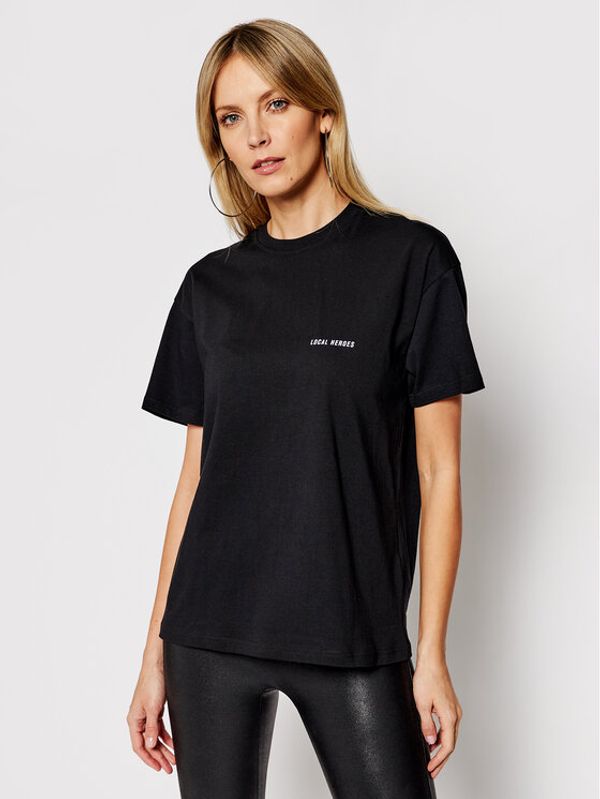 Local Heroes Local Heroes Тишърт Keep Dancing SS21T0005 Черен Regular Fit