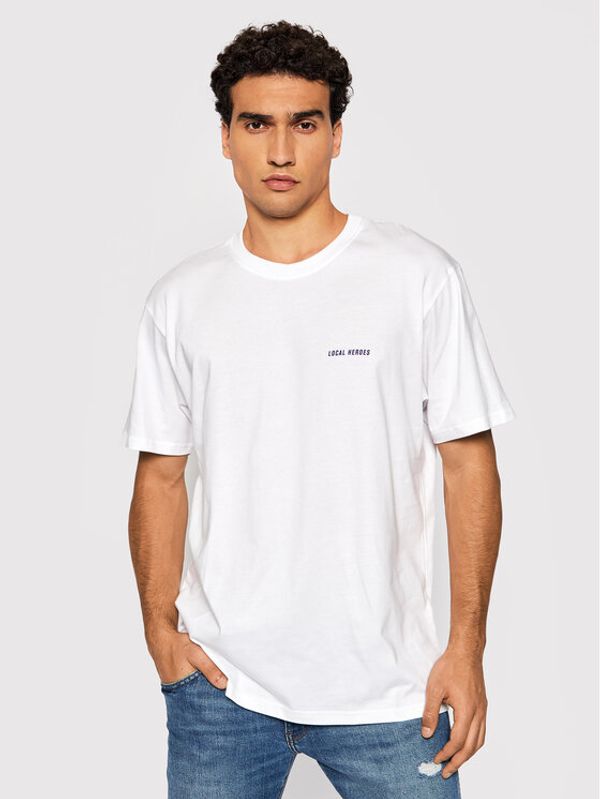 Local Heroes Local Heroes Тишърт Super Luck AW21T0117 Бял Regular Fit