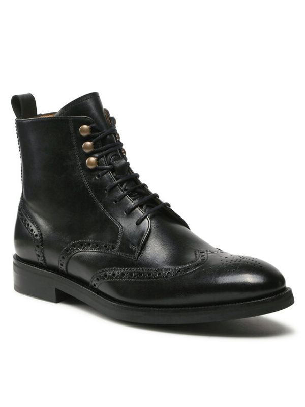 Lord Premium Lord Premium Ботуши Boots Brogues 5601 Черен