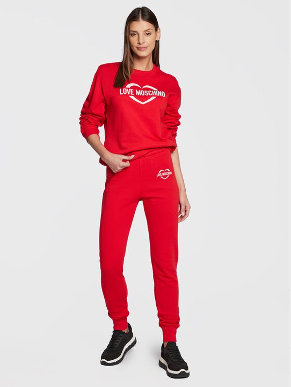 LOVE MOSCHINO LOVE MOSCHINO Анцуг W002601M 4055 Червен Regular Fit