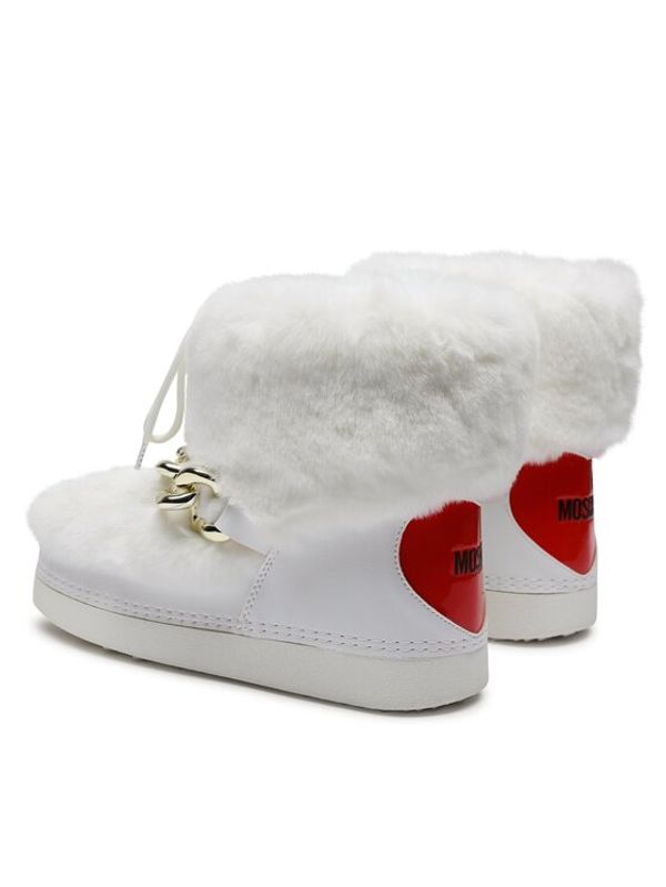 LOVE MOSCHINO LOVE MOSCHINO Апрески JA24252G0HJW0100 Бял