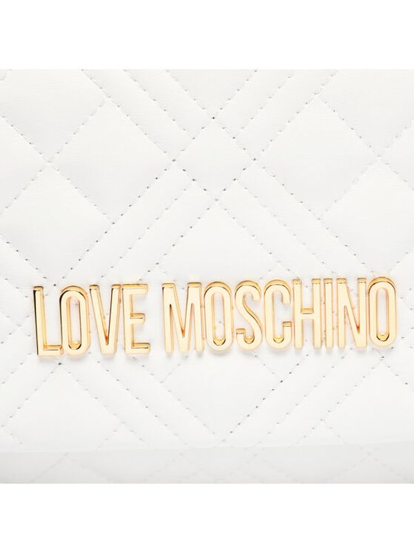 LOVE MOSCHINO LOVE MOSCHINO Дамска чанта Borsa Quilted JC4097PP0HLA0120 Бял