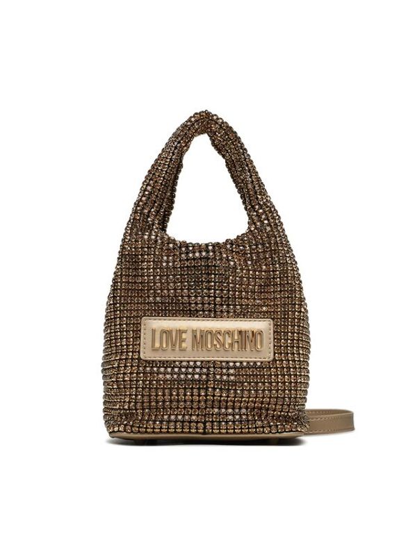 LOVE MOSCHINO LOVE MOSCHINO Дамска чанта JC4044PP1HLP190A Златист