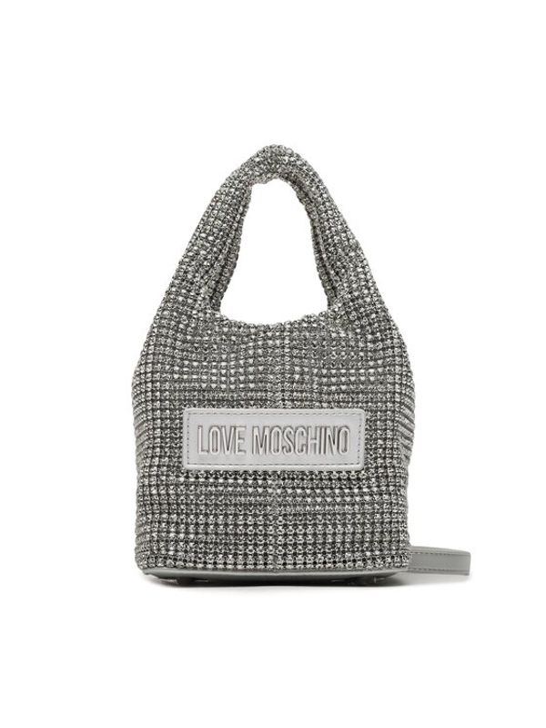 LOVE MOSCHINO LOVE MOSCHINO Дамска чанта JC4044PP1HLP190B Сребрист