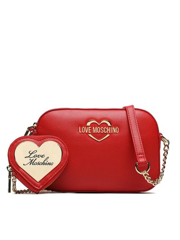 LOVE MOSCHINO LOVE MOSCHINO Дамска чанта JC4071PP1HLD0500 Червен
