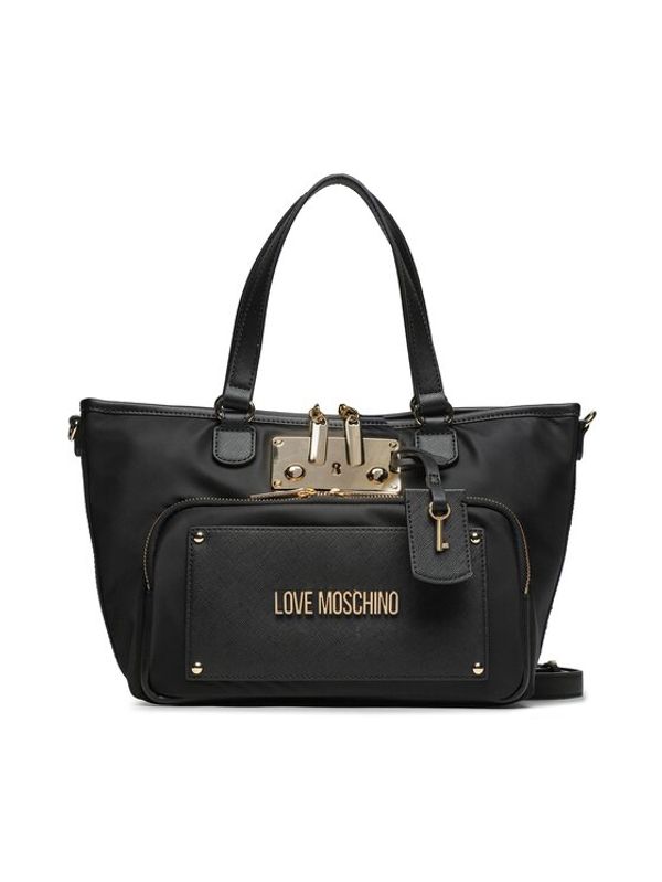 LOVE MOSCHINO LOVE MOSCHINO Дамска чанта JC4154PP1HLG100A Черен