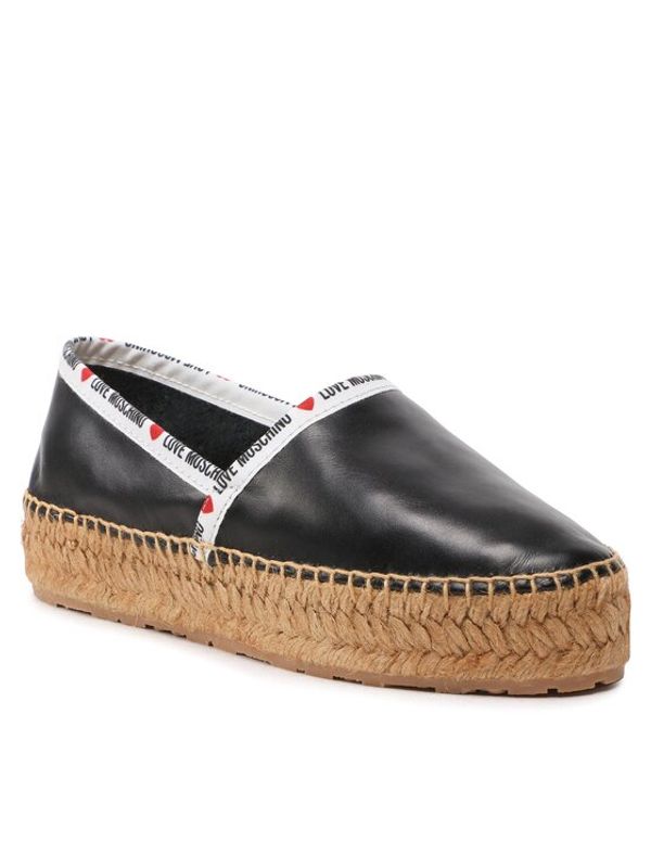 LOVE MOSCHINO LOVE MOSCHINO Еспадрили JA10323G1GIA0000 Черен