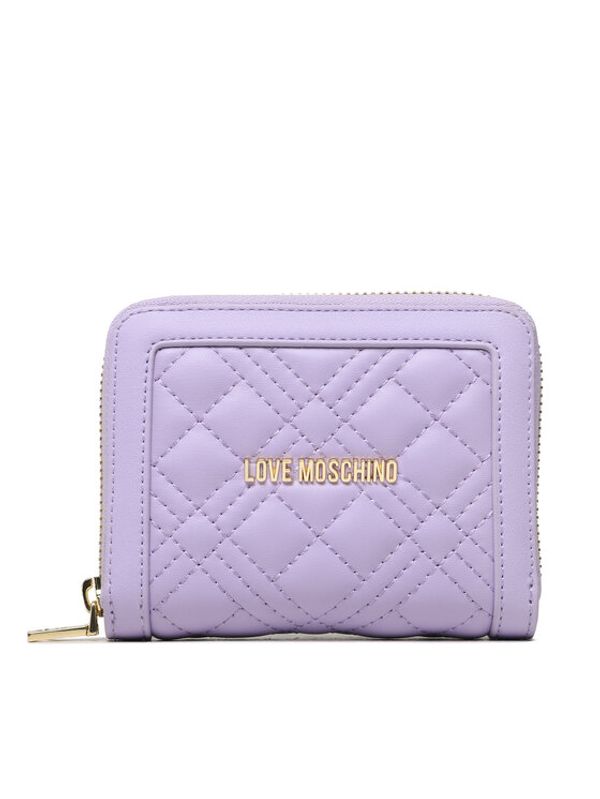 LOVE MOSCHINO LOVE MOSCHINO Голям дамски портфейл JC5605PP0GLA0651 Виолетов