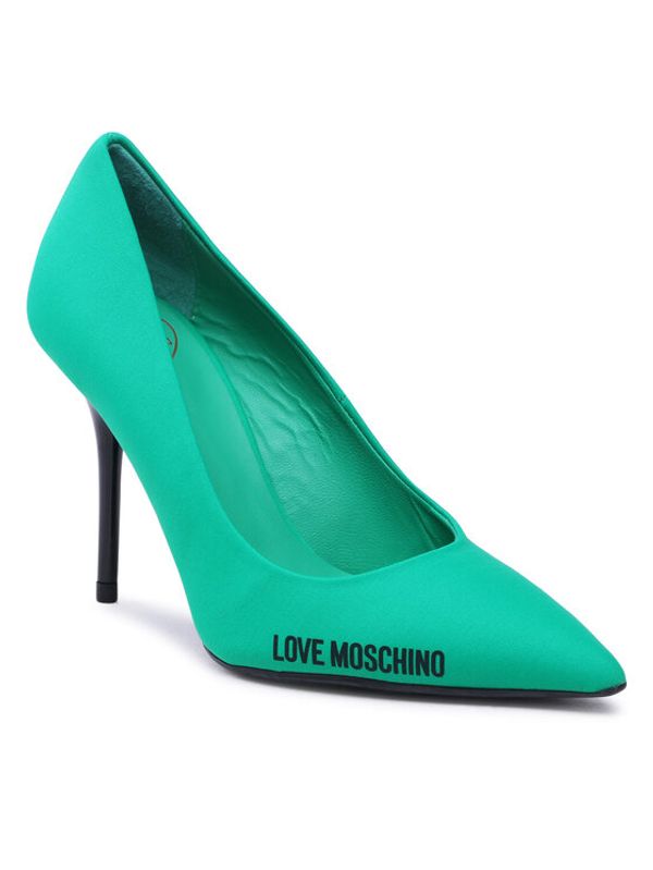 LOVE MOSCHINO LOVE MOSCHINO Обувки на ток JA10089G1GIM0850 Зелен