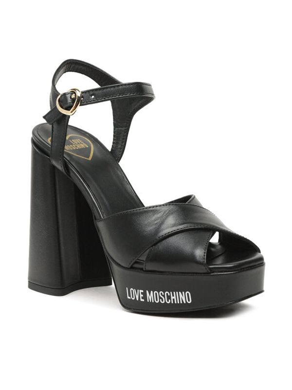 LOVE MOSCHINO LOVE MOSCHINO Сандали JA1605CG1GIE0000 Черен