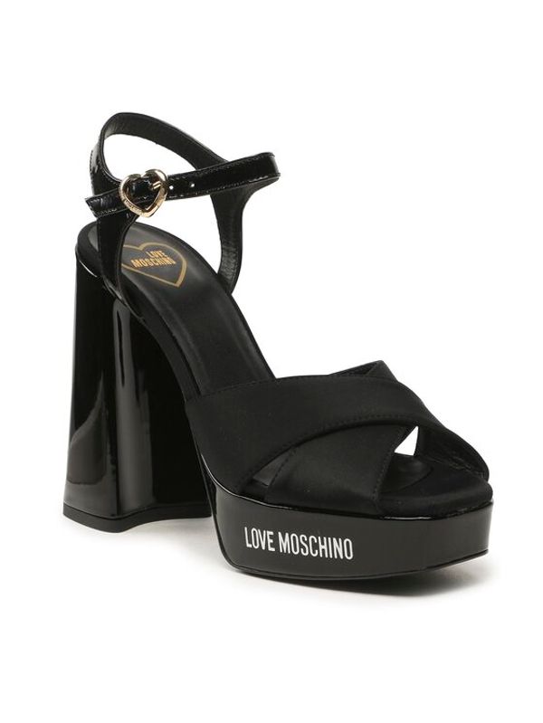 LOVE MOSCHINO LOVE MOSCHINO Сандали JA1605CG1GIM100A Черен