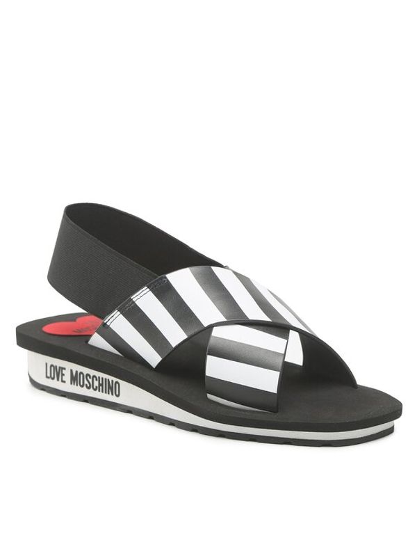 LOVE MOSCHINO LOVE MOSCHINO Сандали JA16113G1GI4200A Черен