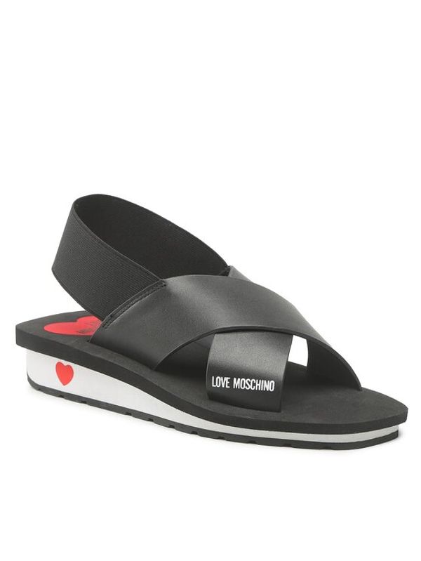 LOVE MOSCHINO LOVE MOSCHINO Сандали JA16123G1GI40000 Черен
