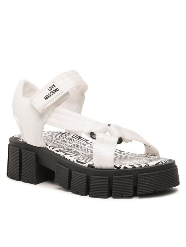 LOVE MOSCHINO LOVE MOSCHINO Сандали JA16216G0GIX310A Бял