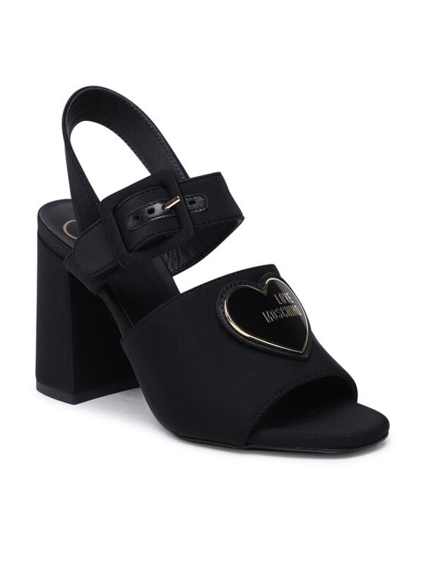LOVE MOSCHINO LOVE MOSCHINO Сандали JA16368G0GIM0000 Черен