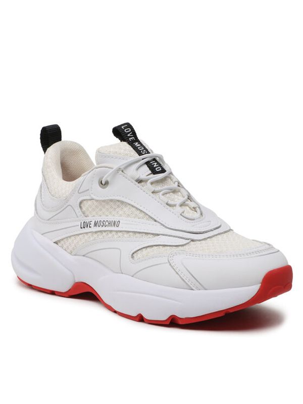 LOVE MOSCHINO LOVE MOSCHINO Сникърси JA15025G1GIQ310A Бял