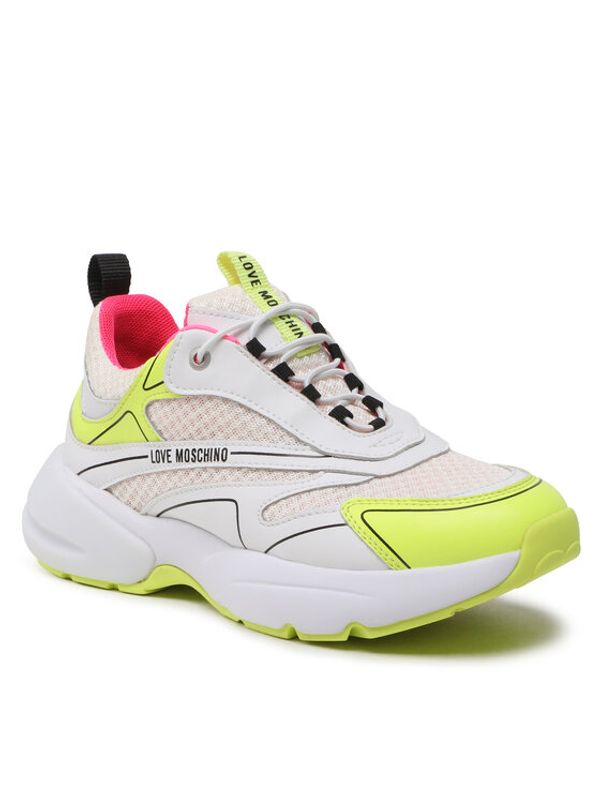 LOVE MOSCHINO LOVE MOSCHINO Сникърси JA15025G1GIQ510A Бял