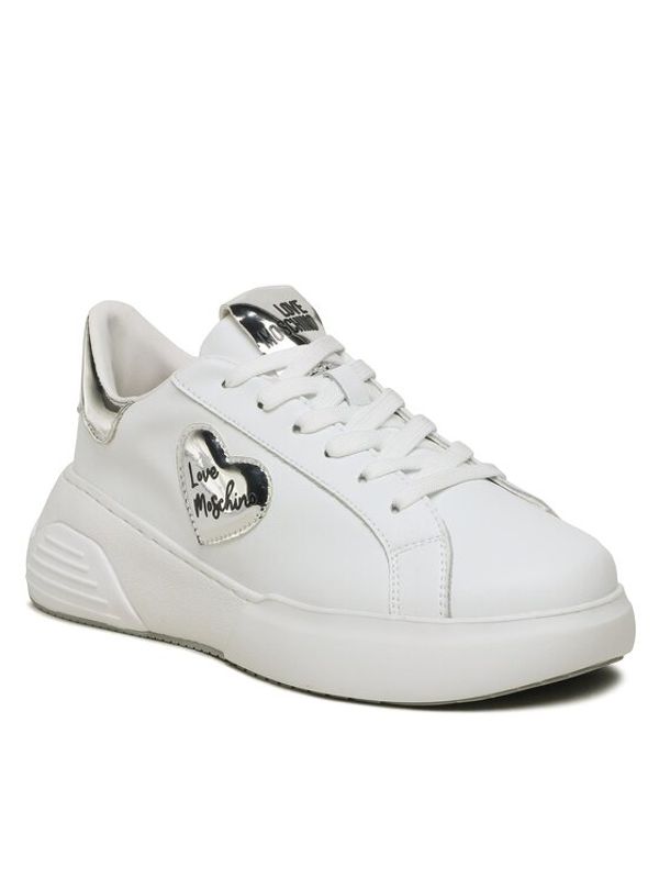 LOVE MOSCHINO LOVE MOSCHINO Сникърси JA15125G1HIA610B Бял