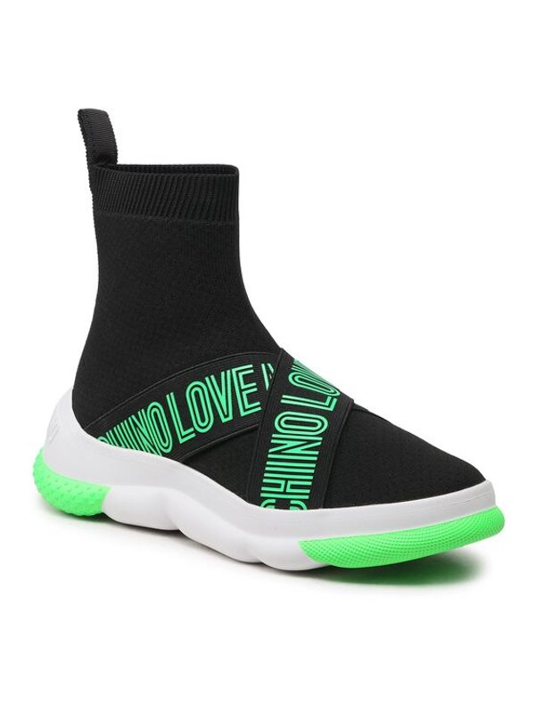 LOVE MOSCHINO LOVE MOSCHINO Сникърси JA15224G0FIZH00B Черен