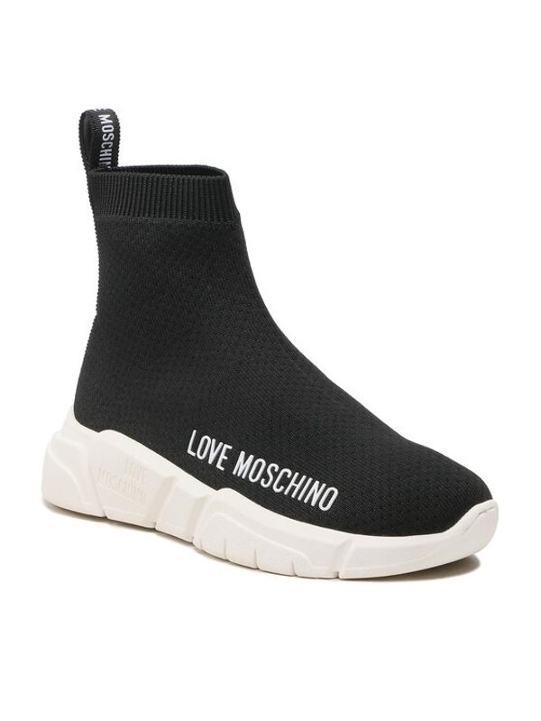 LOVE MOSCHINO LOVE MOSCHINO Сникърси JA15343G1GIZ4000 Черен