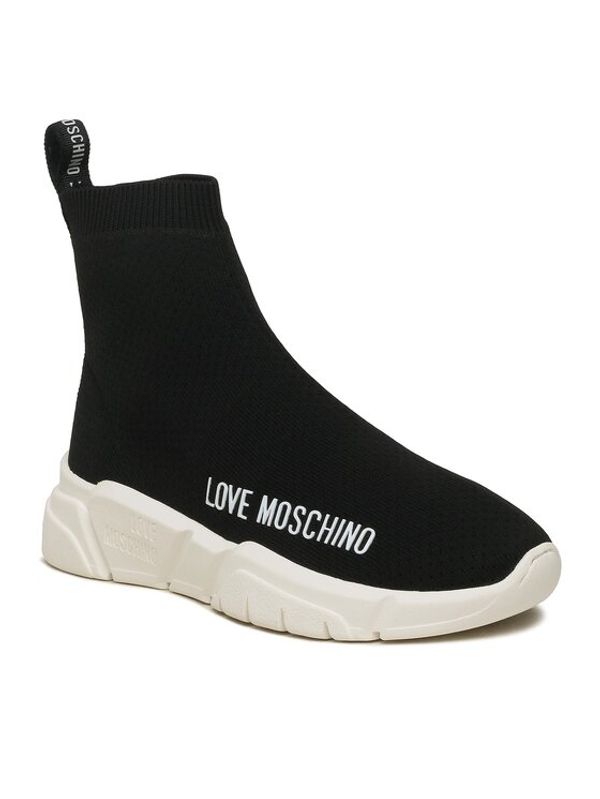 LOVE MOSCHINO LOVE MOSCHINO Сникърси JA15343G1HIZ4000 Черен