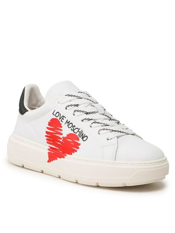 LOVE MOSCHINO LOVE MOSCHINO Сникърси JA15394G1GIA110A Бял