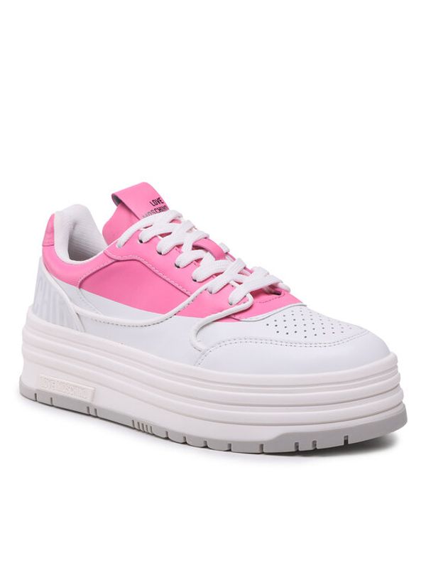 LOVE MOSCHINO LOVE MOSCHINO Сникърси JA15436G1GIAP10A Бял