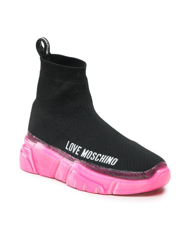 LOVE MOSCHINO LOVE MOSCHINO Сникърси JA15463G1GIZC00A Черен