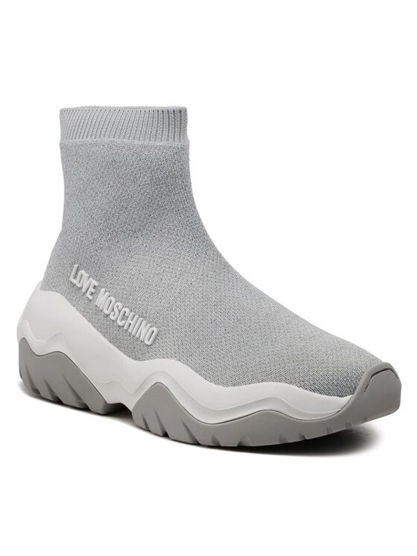 LOVE MOSCHINO LOVE MOSCHINO Сникърси JA15574G1GIZS902 Сив