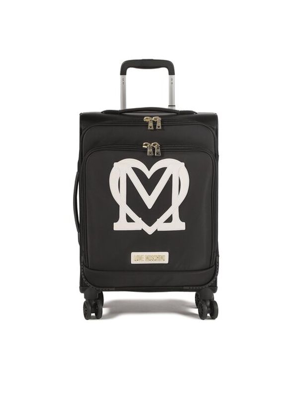LOVE MOSCHINO LOVE MOSCHINO Среден твърд куфар JC5101PP1GKX000A Черен