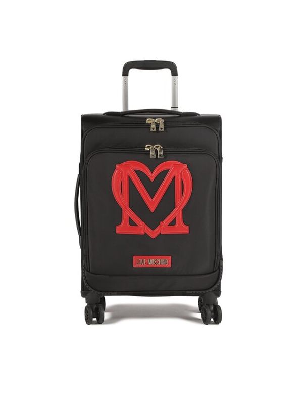 LOVE MOSCHINO LOVE MOSCHINO Среден твърд куфар JC5101PP1GKX000B Черен