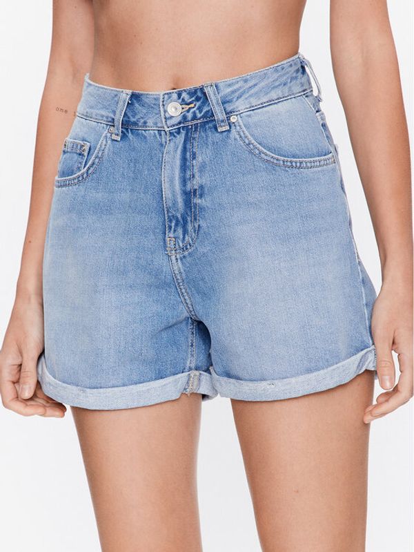 LTB LTB Дънкови шорти Belinda 60975 15315 Син Mom Fit