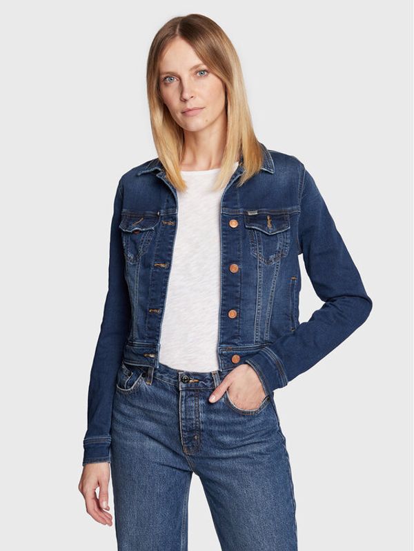 LTB LTB Дънково яке Destin Revna Wash 60465 15340 Тъмносин Slim Fit