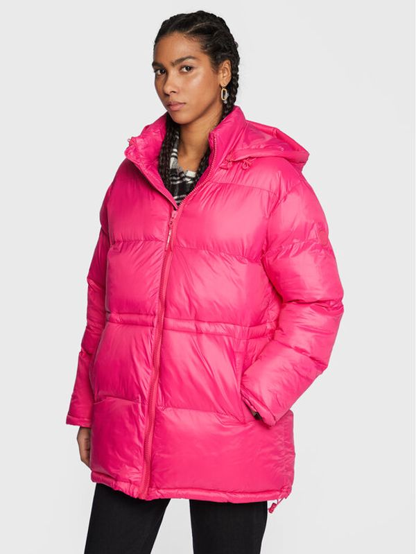 LTB LTB Пухено яке Rilaka 44013 25048 Розов Relaxed Fit