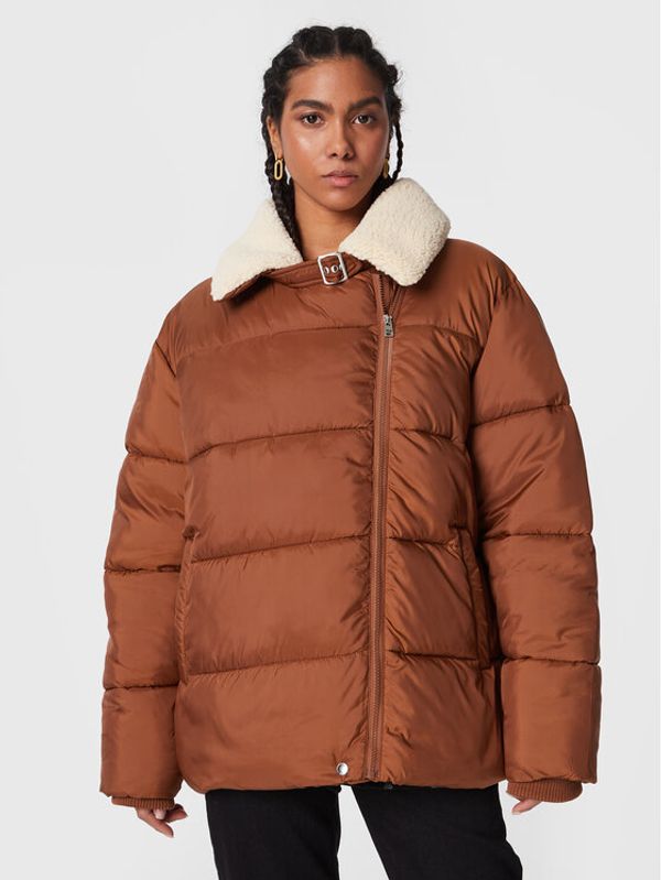 LTB LTB Пухено яке Yemaya 44046 25018 Кафяв Regular Fit