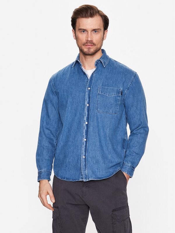 LTB LTB Риза Jason 61018 15446 Син Regular Fit