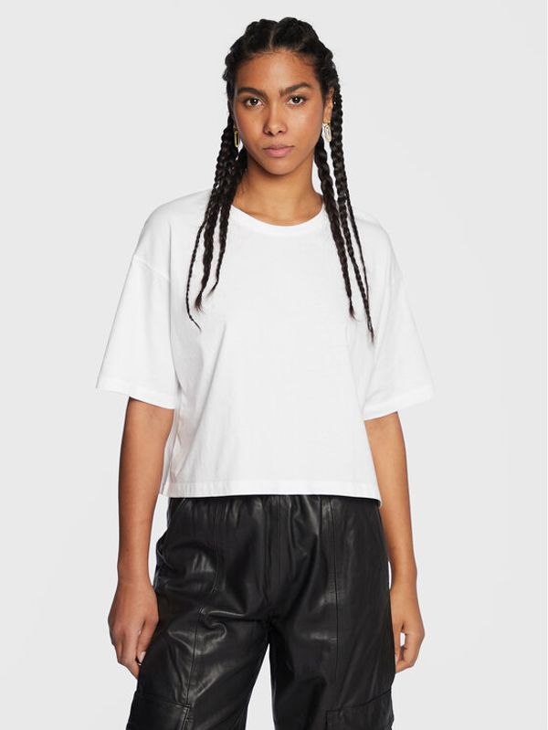 LTB LTB Тишърт Lelole 80047 6481 Бял Regular Fit