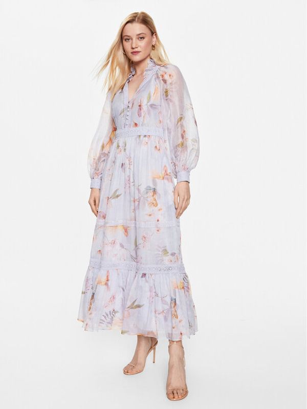 Luisa Spagnoli Luisa Spagnoli Ежедневна рокля Palio 539666 Виолетов Regular Fit