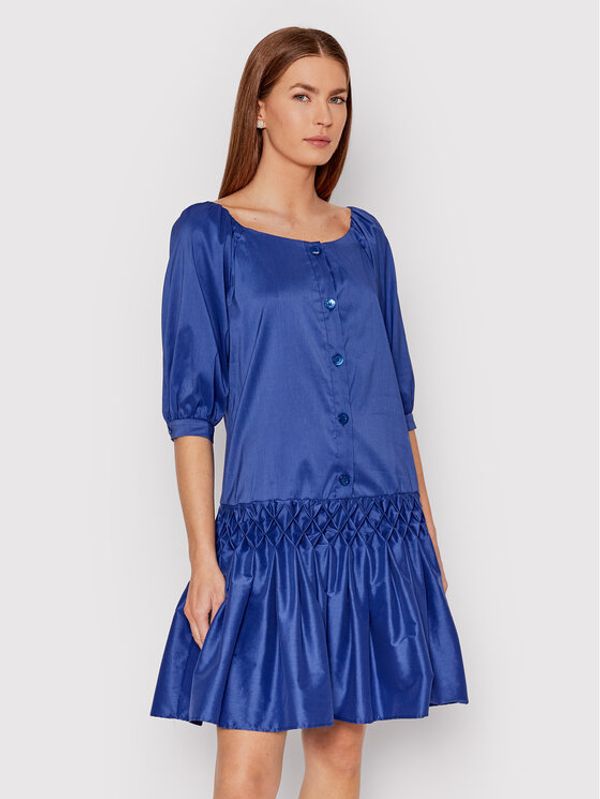 Luisa Spagnoli Luisa Spagnoli Ежедневна рокля Penisole 538906 Син Regular Fit