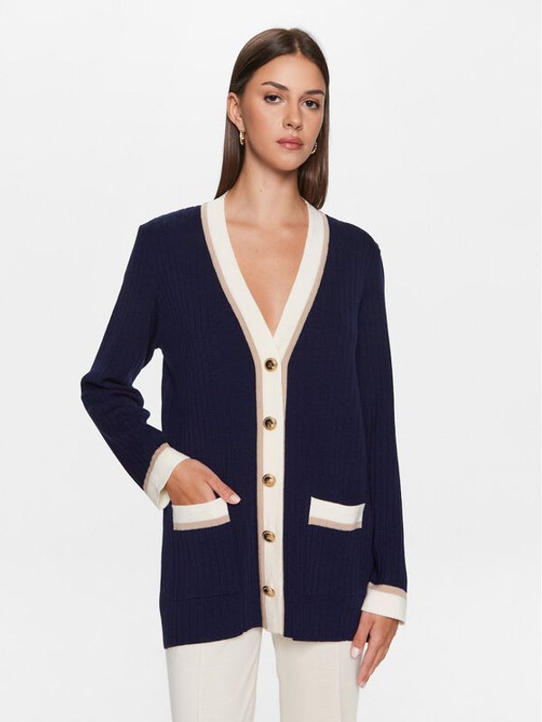 Luisa Spagnoli Luisa Spagnoli Кардиган Maltese 57832 Тъмносин Regular Fit