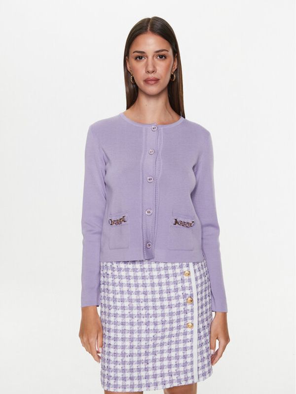 Luisa Spagnoli Luisa Spagnoli Кардиган Morfologia 57855 Виолетов Regular Fit
