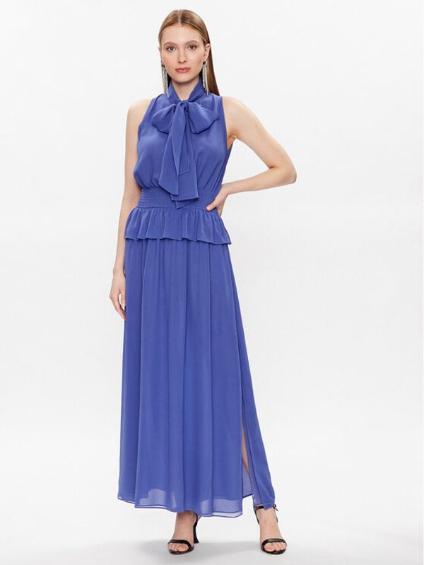 Luisa Spagnoli Luisa Spagnoli Официална рокля Padova 539673 Тъмносин Regular Fit