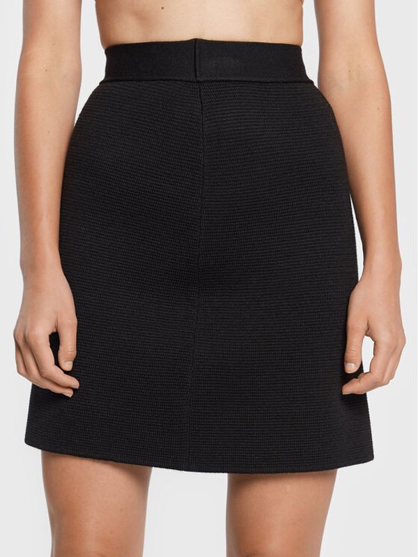 Luisa Spagnoli Luisa Spagnoli Пола тип трапец Maghi 0577288 Черен Slim Fit