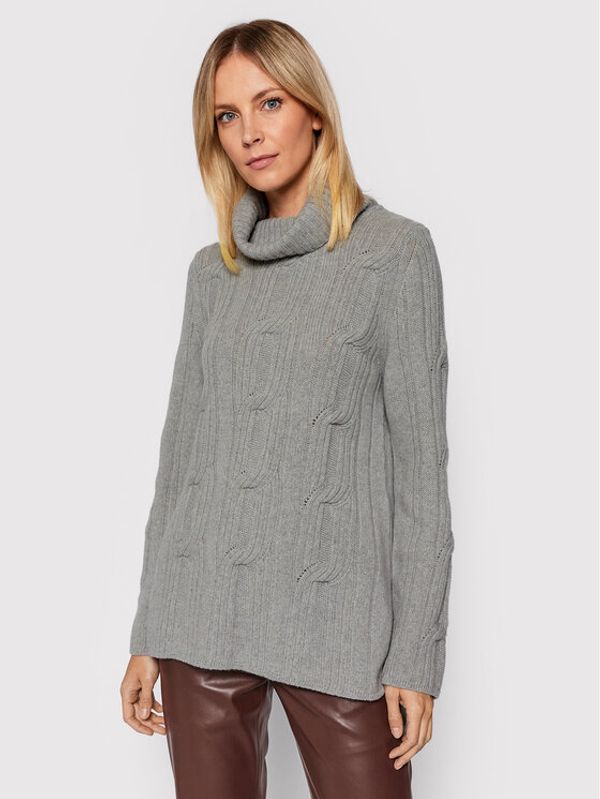 Luisa Spagnoli Luisa Spagnoli Поло Chira 057407 Сив Regular Fit